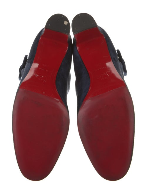 Christian Louboutin Suede Sock Boots