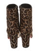 Christian Louboutin Ponyhair Animal Print Boots