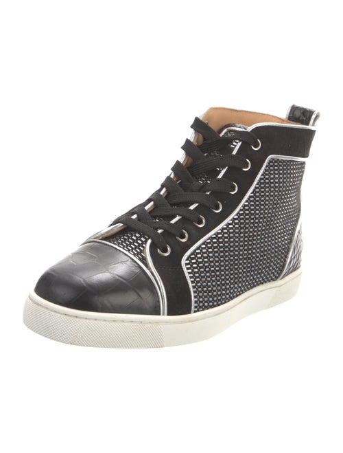 Christian Louboutin Leather Patterned Sneakers
