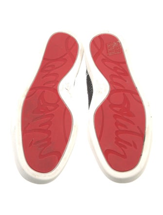 Christian Louboutin Leather Patterned Sneakers