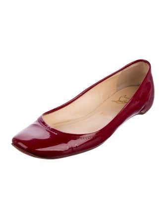 Christian Louboutin Patent Leather Ballet Flats