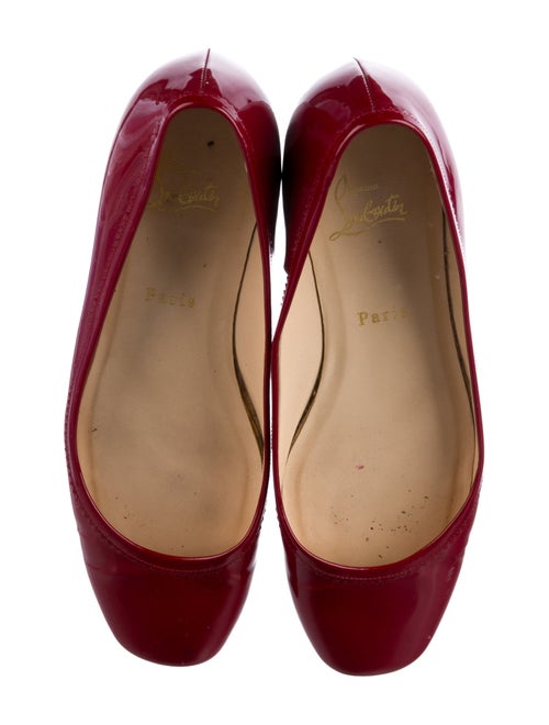 Christian Louboutin Patent Leather Ballet Flats