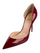 Christian Louboutin Patent Leather D'Orsay Pumps