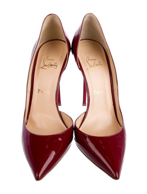 Christian Louboutin Patent Leather D'Orsay Pumps