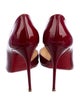 Christian Louboutin Patent Leather D'Orsay Pumps