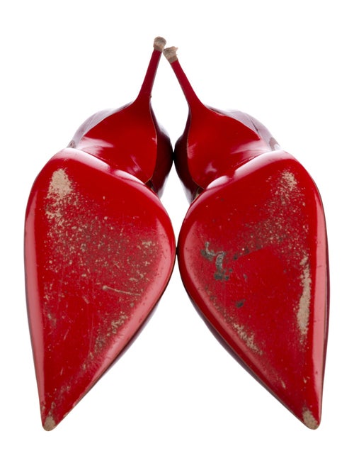 Christian Louboutin Patent Leather D'Orsay Pumps