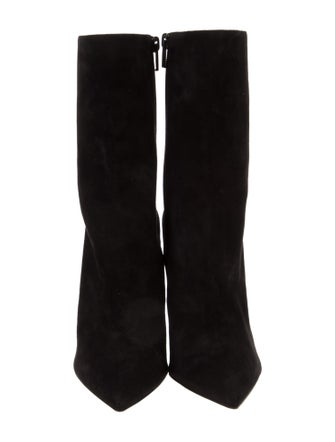 Christian Louboutin Suede Sock Boots