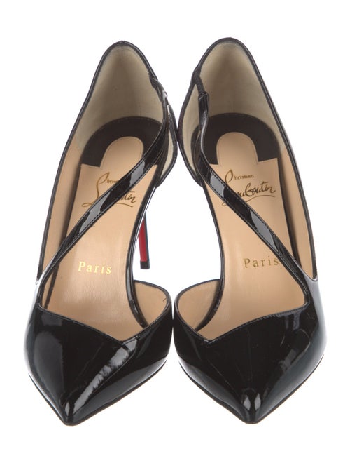 Christian Louboutin Patent Leather D'Orsay Pumps