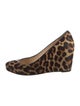 Christian Louboutin Calf Hair Animal Print Pumps