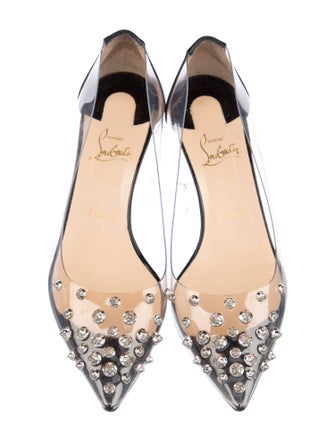 Christian Louboutin Spike Accents Studded Accents Pumps