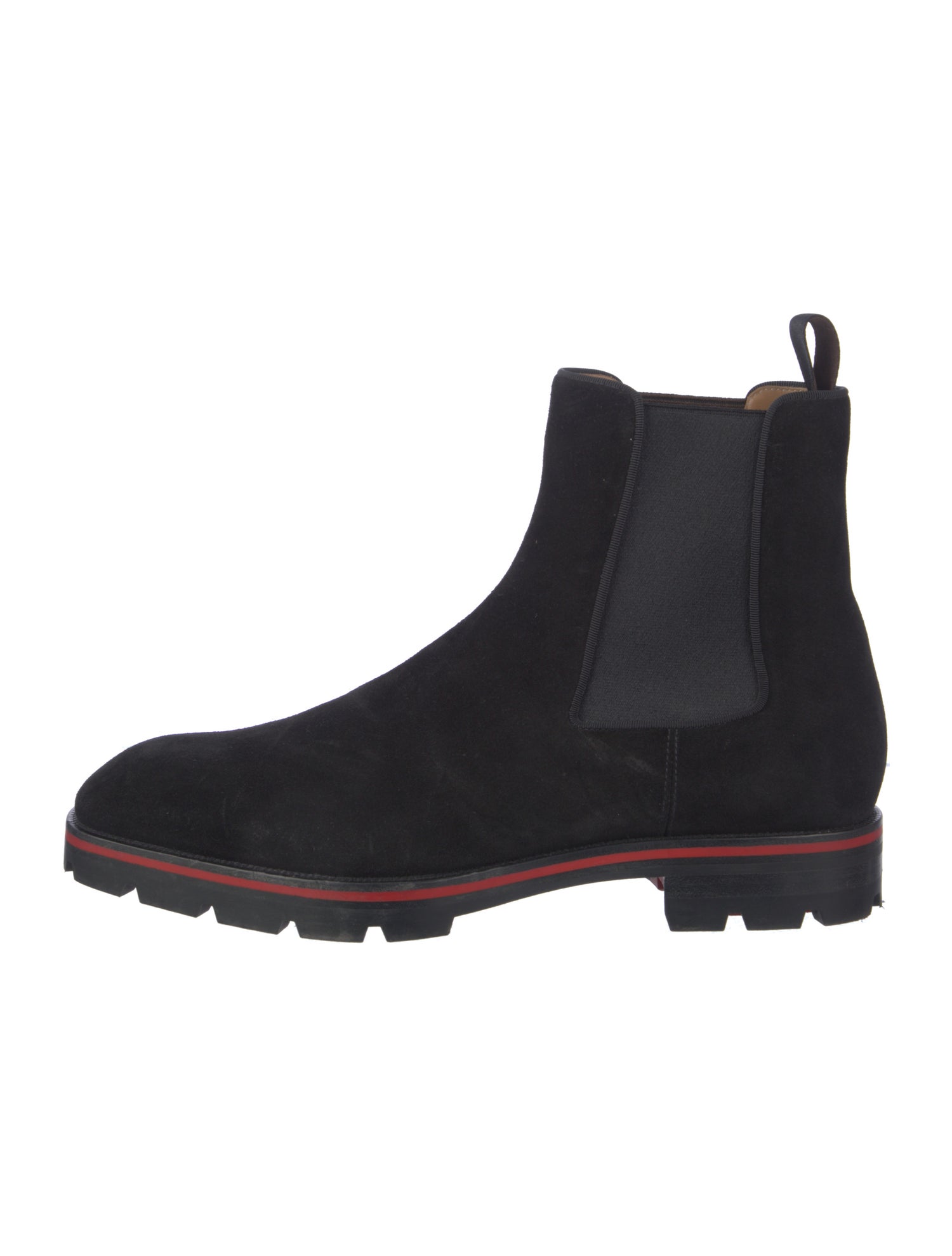 Christian Louboutin Suede Chelsea Boots