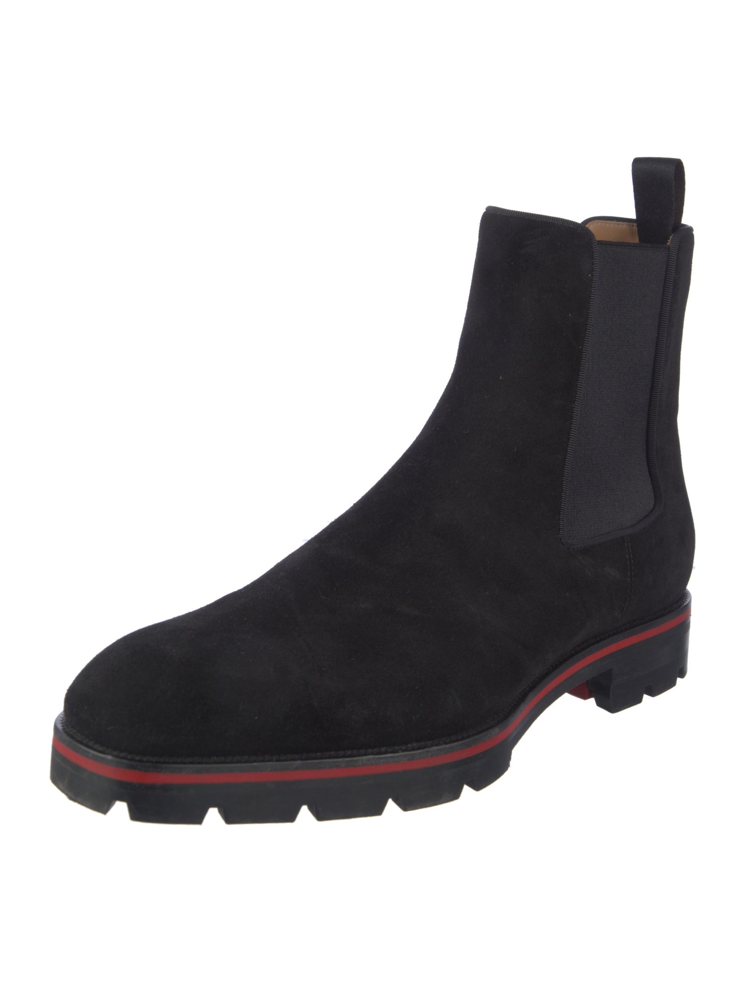 Christian Louboutin Suede Chelsea Boots