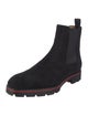 Christian Louboutin Suede Chelsea Boots