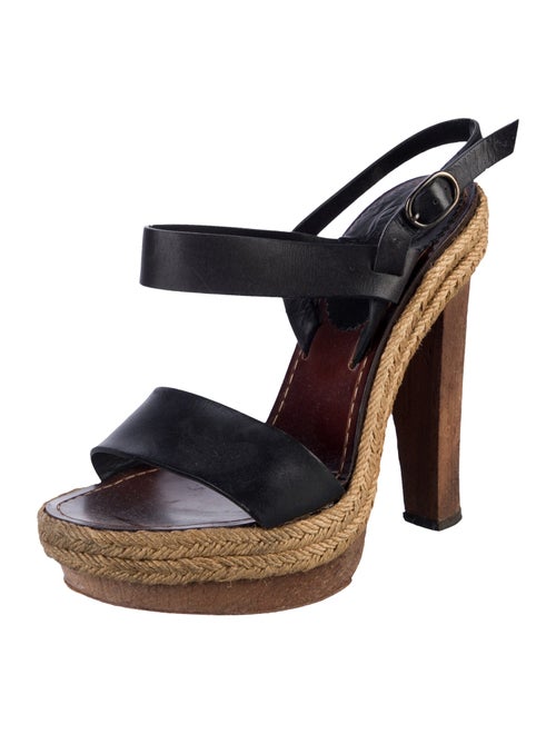 Christian Louboutin Leather Espadrilles