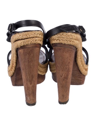 Christian Louboutin Leather Espadrilles