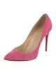 Christian Louboutin Suede Pumps
