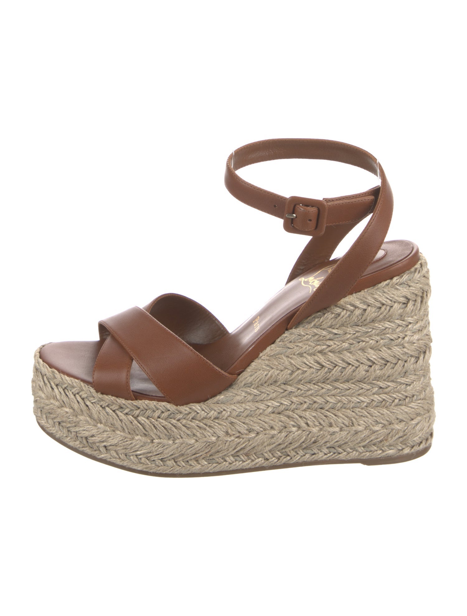 Christian Louboutin Leather Espadrilles