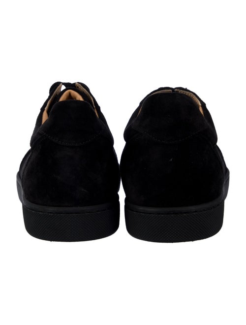 Christian Louboutin Spike Accents Suede Sneakers