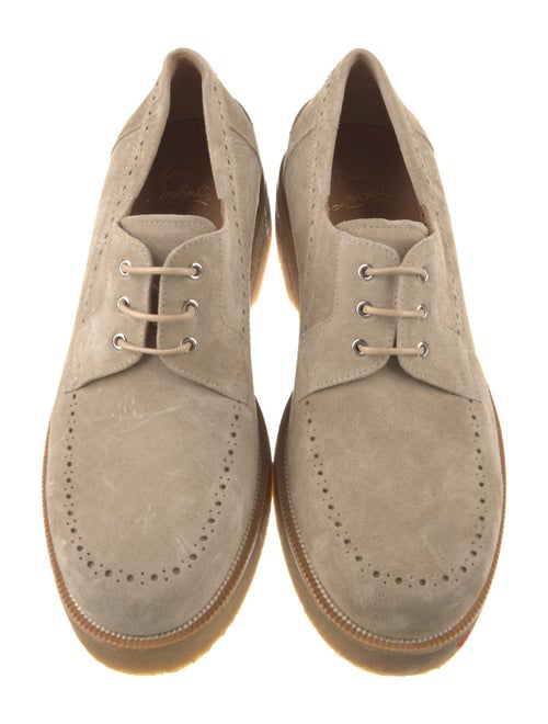 Christian Louboutin Suede Brogues