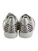 Christian Louboutin Spike Accents Leather Sneakers