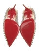 Christian Louboutin Leather Studded Accents Pumps