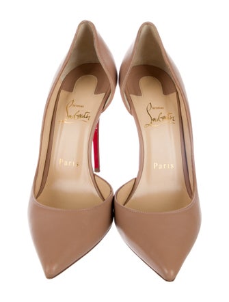 Christian Louboutin Leather D'Orsay Pumps