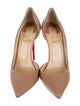 Christian Louboutin Leather D'Orsay Pumps