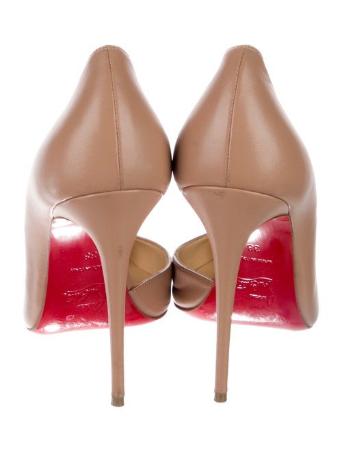Christian Louboutin Leather D'Orsay Pumps