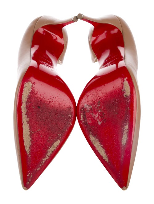 Christian Louboutin Leather D'Orsay Pumps