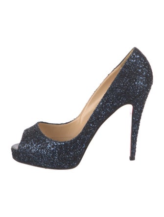 Christian Louboutin Glitter Pumps