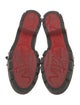 Christian Louboutin Spike Accents Patent Leather Loafers