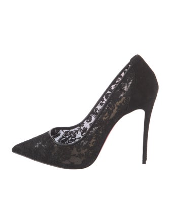 Christian Louboutin Lace Lace Pattern Pumps