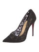 Christian Louboutin Lace Lace Pattern Pumps