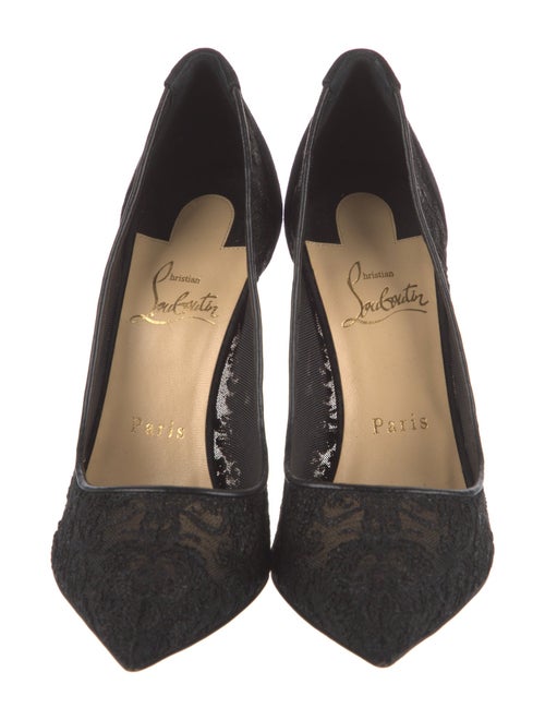 Christian Louboutin Lace Lace Pattern Pumps