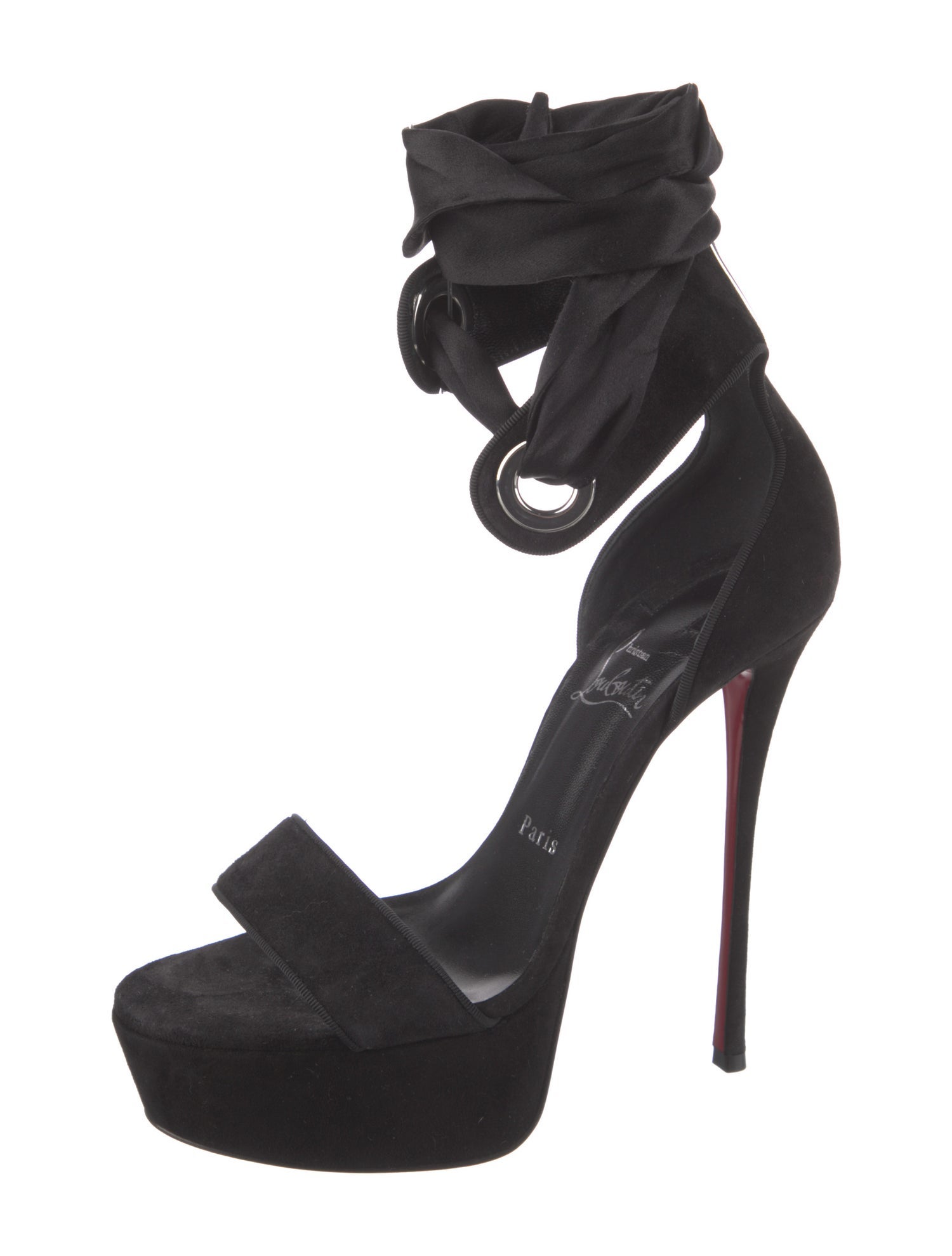 Christian Louboutin Suede Sandals