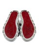 Christian Louboutin Leather Braided Accents Slides