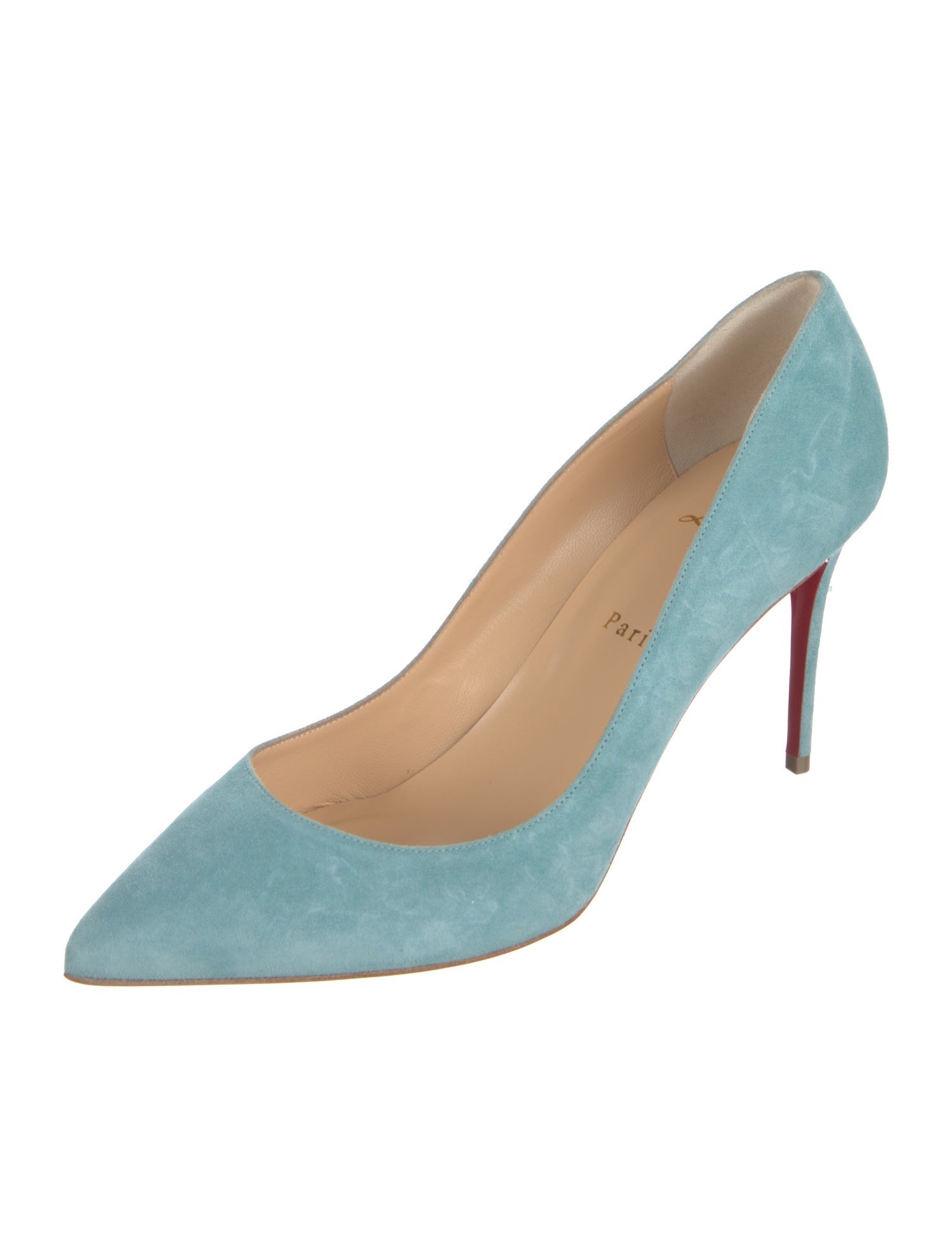 Christian Louboutin Suede Pumps w/ Tags