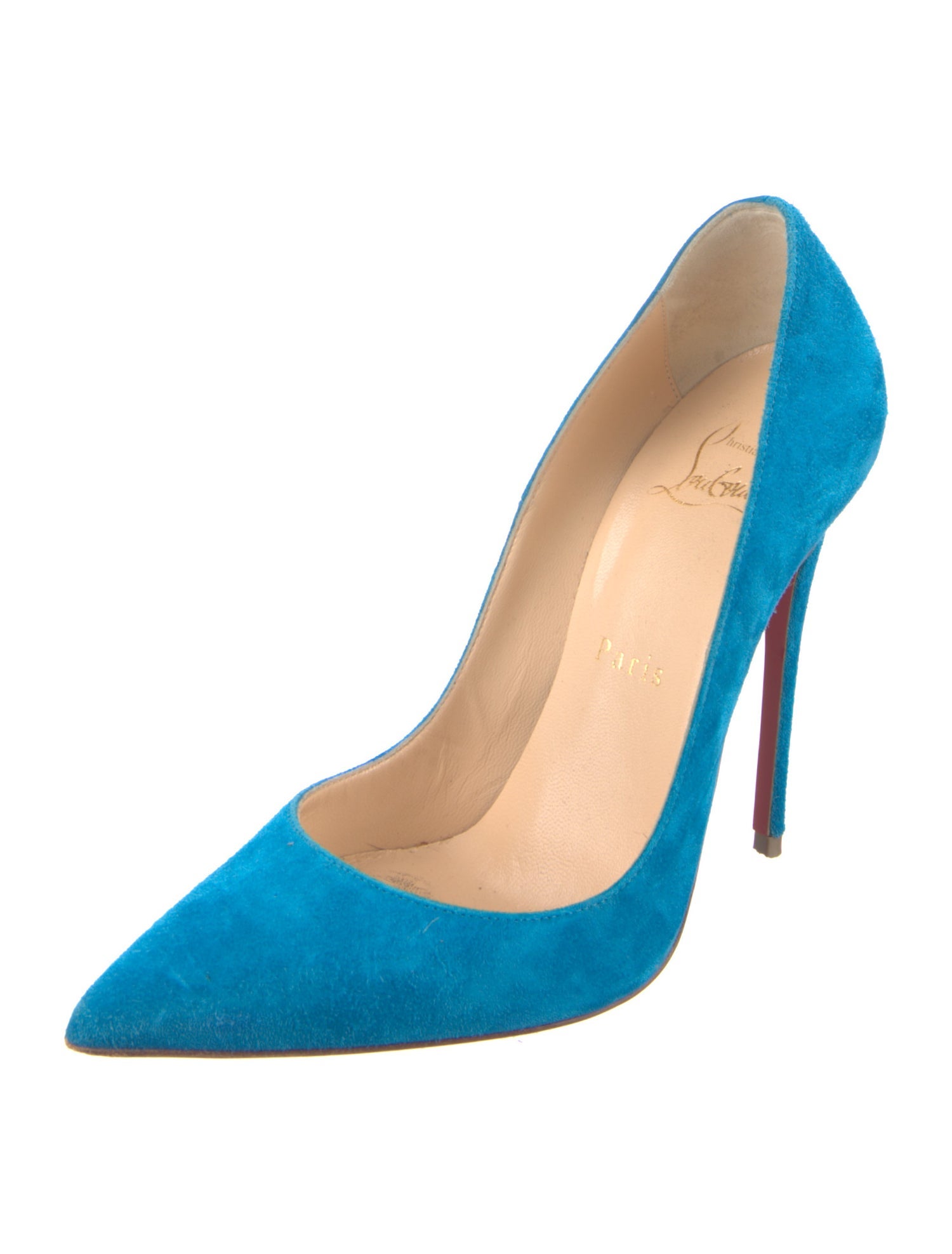 Christian Louboutin Suede Pumps