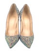 Christian Louboutin Glitter Glitter Accents Pumps