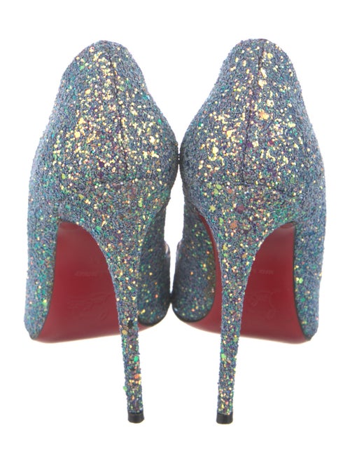 Christian Louboutin Glitter Glitter Accents Pumps