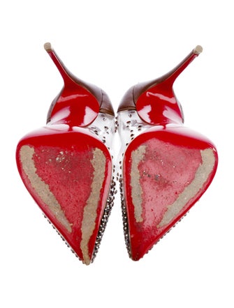 Christian Louboutin PVC Crystal Embellishments Pumps