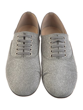 Christian Louboutin Glitter Oxfords