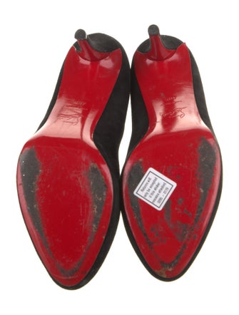 Christian Louboutin Suede Pumps