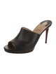 Christian Louboutin Leather Mules