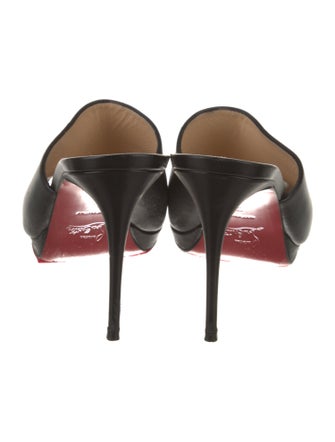 Christian Louboutin Leather Mules