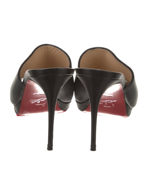 Christian Louboutin Leather Mules