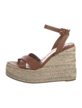 Christian Louboutin Leather Espadrilles