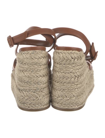 Christian Louboutin Leather Espadrilles