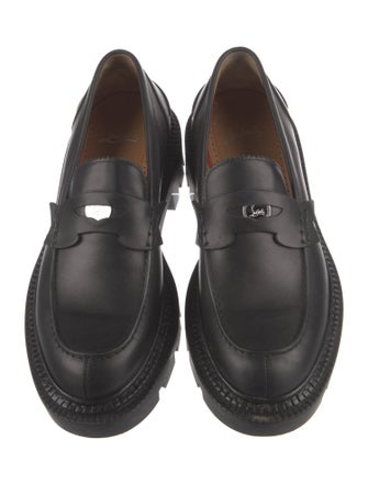 Christian Louboutin Leather Loafers