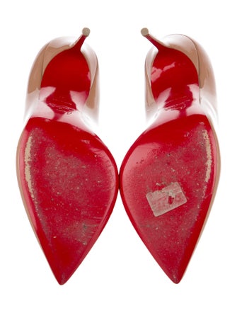 Christian Louboutin Corneille 100 Patent Leather Pumps